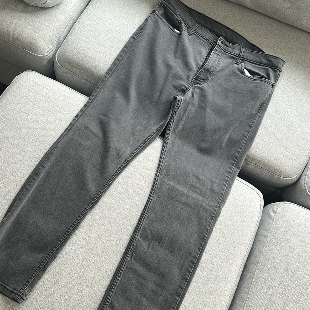 Men’s Gray Straight Levi 511